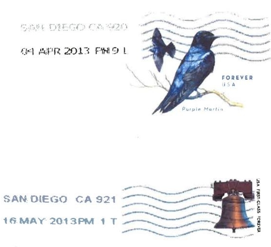 Standard postage stamps